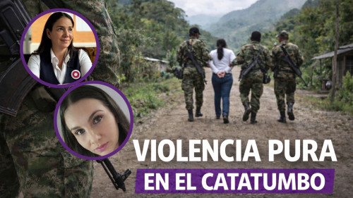 Sondra Macollins califica como “violencia pura” el secuestro en el Catatumbo y rechaza su normalización