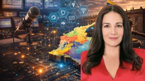 La FM y Noticiero Buenos Días Occidente | Sondra Macollins expone su visión sobre descentralización, tecnología y liderazgo desde la experiencia personal