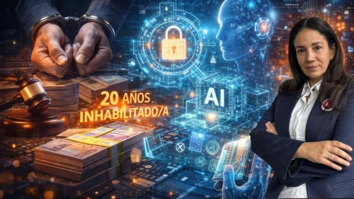 Sondra Macollins propone inhabilidades de 20 años y control total del gasto público con inteligencia artificial