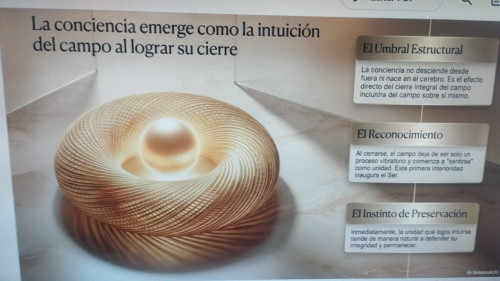 POSTULADO DE LA GÉNESIS Y SURGIMIENTO DE LA CONCIENCIA