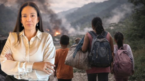 Sondra Macollins denuncia abandono del Catatumbo y advierte que la violencia deja más de 87.000 desplazados